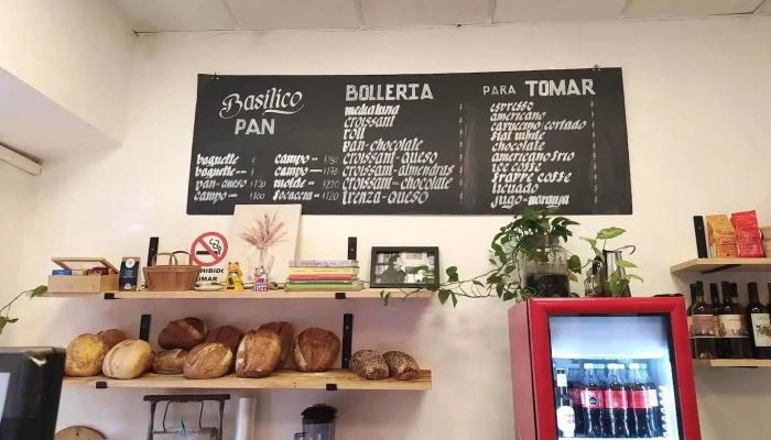 Basilico Pane Sas:  Menu