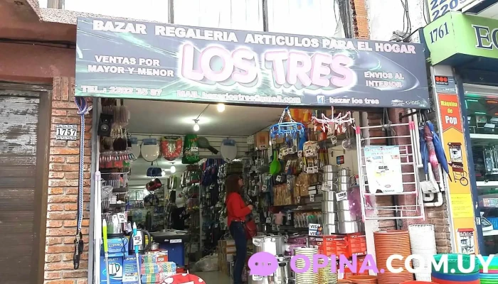 Bazar Los Tres por Mayor y Menor - 11800 Montevideo