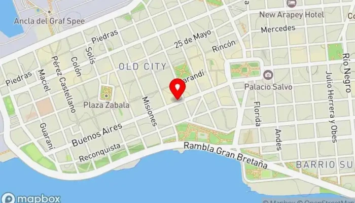 mapa de Beemm II Pub en Montevideo