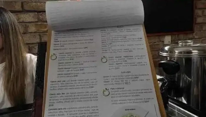 Bella Cucina:  Menu