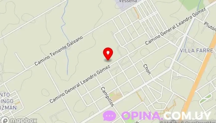 mapa de Bella Italia Promotora inmobiliaria en Montevideo