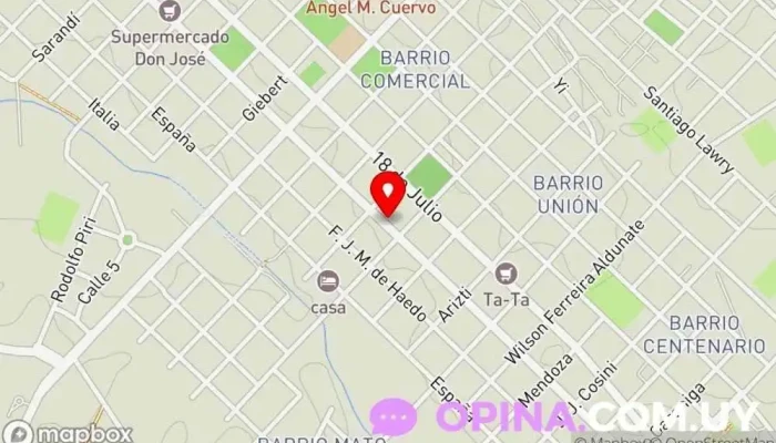 mapa de BENGALA MAX Juguetería en Fray Bentos