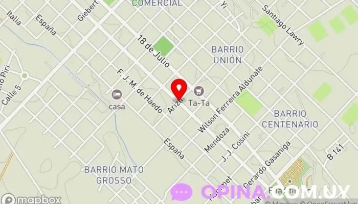 mapa de BertiMas Tienda de artículos para el hogar en Fray Bentos