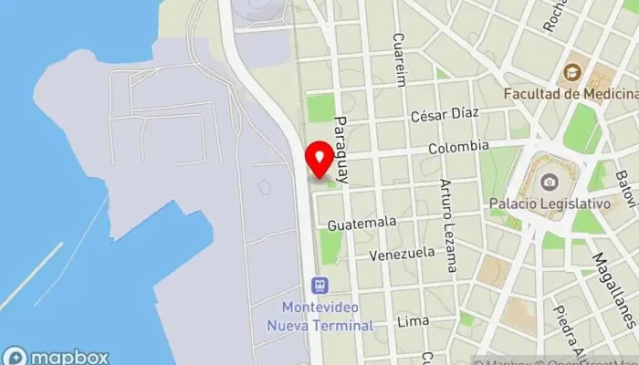 mapa de Blé Boulangerie Restaurante en Montevideo