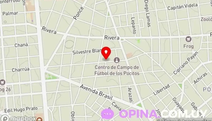 mapa de Blue Moon - Jardín de infantes | Centro Educativo de Primera Infancia y Educación Inicial Guardería, Centro de educación preescolar en Montevideo