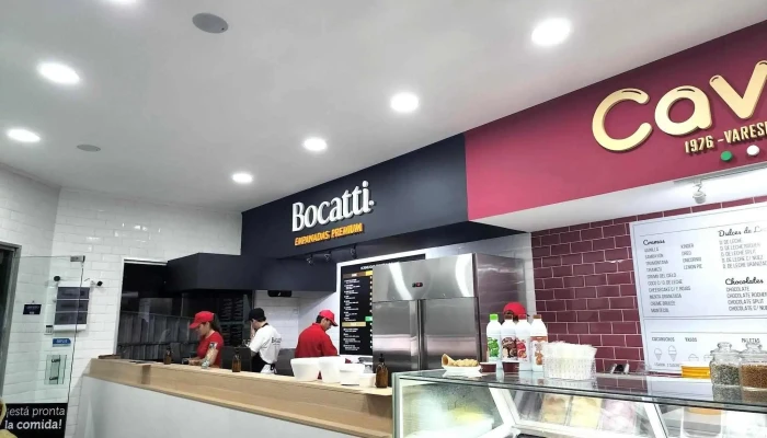 Bocatti Empanadas Cavani Helados Artesanales Ambiente