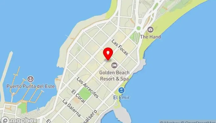 mapa de BOCATTI EMPANADAS PUNTA DEL ESTE Restaurante en Punta del Este