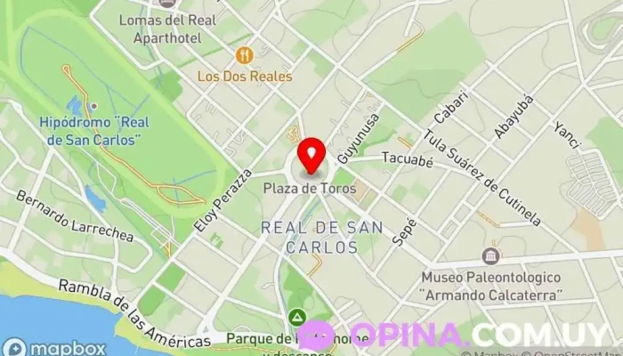 mapa de Bodegas de Colonia Bodega en Col. del Sacramento