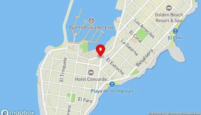 mapa de Borgia Ristorante Restaurante italiano en Punta del Este