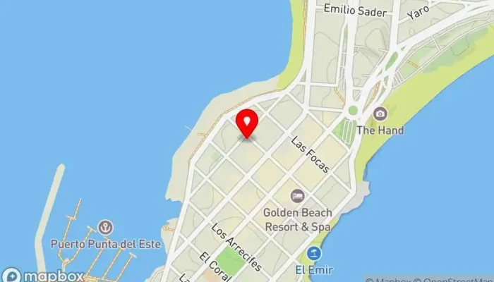 mapa de Bouza - Vinos y Tapas Restaurante en Punta del Este