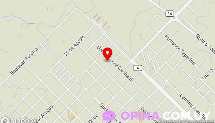 mapa de Braian Condominio en Sarandí del Yí