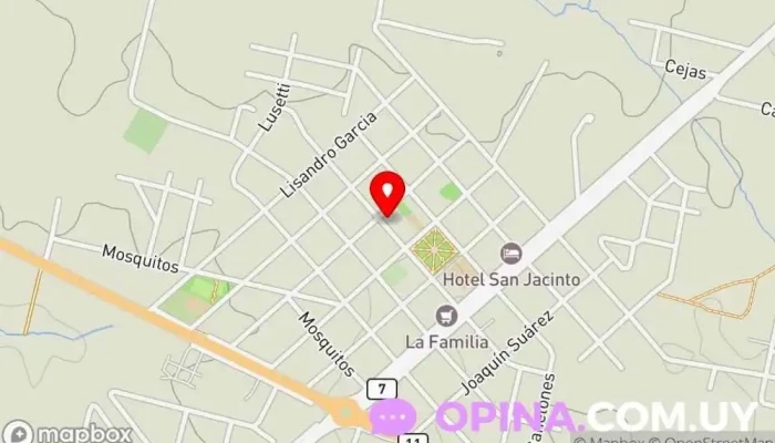 mapa de Bristol - School of English Academia de inglés en San Jacinto