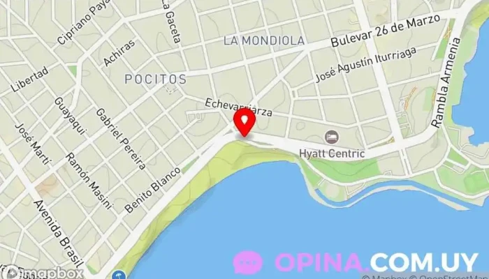 mapa de BroLi Librería en Montevideo
