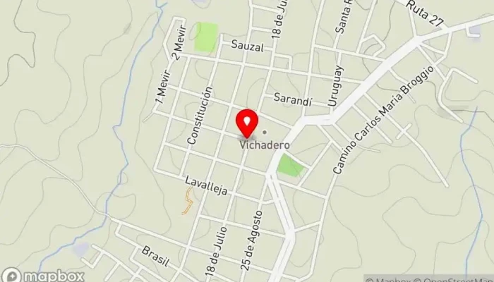 mapa de Brothers Heladería en Vichadero