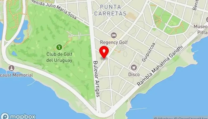 mapa de BRUJONA Restaurante en Montevideo