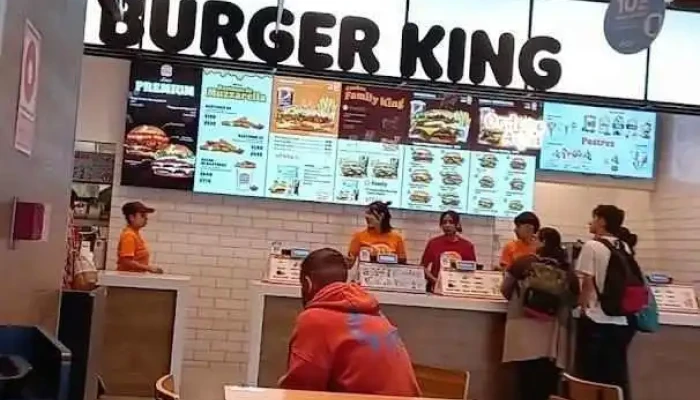 Burger King:  Ambiente