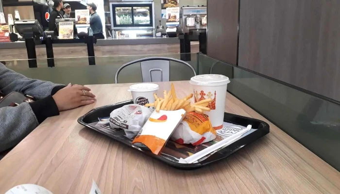 Burger King:  Comidas Y Bebidas