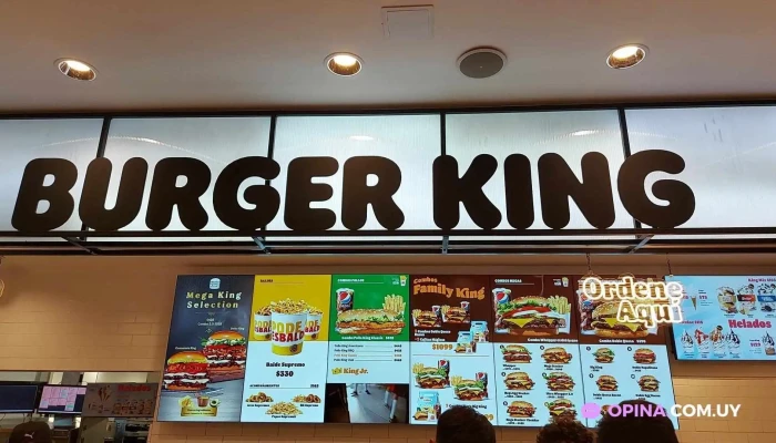 Burger King:  Menu - Restaurante de comida rápida