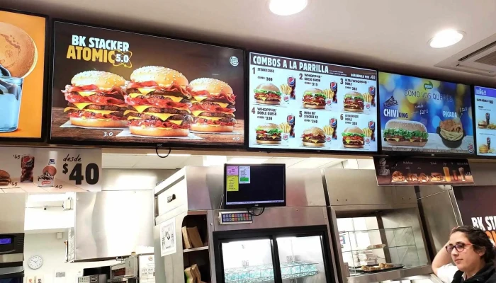 Burger King:  Menu - Restaurante de comida rápida