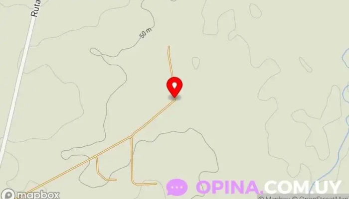 mapa de Cabaña Ñaro Casa rural en Montes