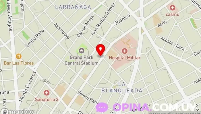 mapa de Cachabacha's Tienda de artesanías en Montevideo