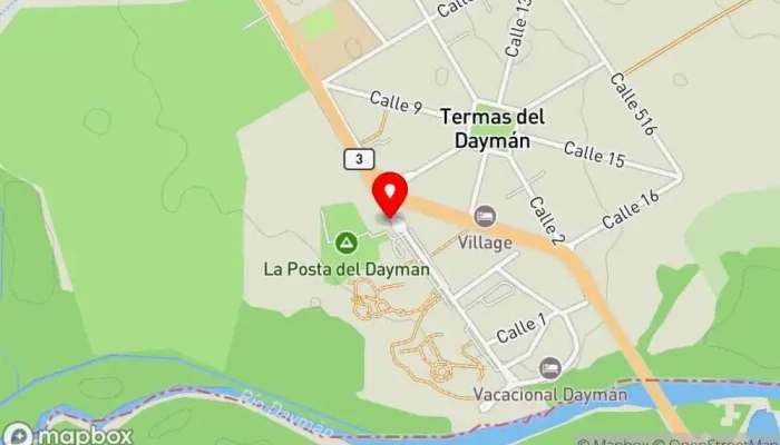 mapa de Café 24 Cafetería en Termas del Dayman