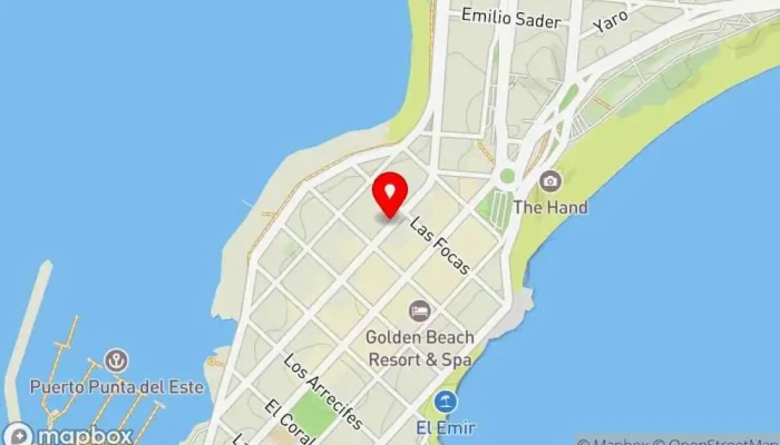 mapa de Café Amor Perfecto Uruguay Cafetería en Punta del Este