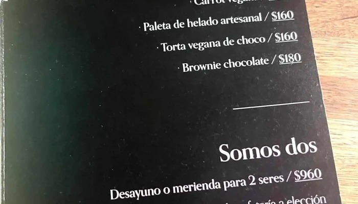 Cafe Dore Menu - Cafetería