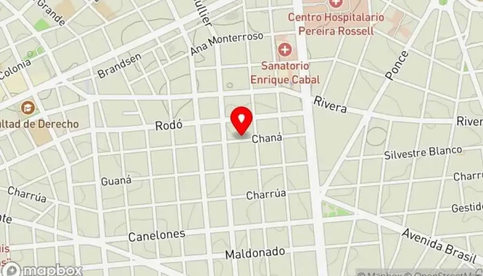 mapa de Café El Carioca, Almacen de Café Tienda de café, Cafetería en Montevideo