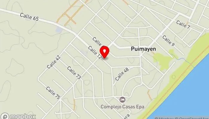 mapa de Café en barra Panadería en Puimayen