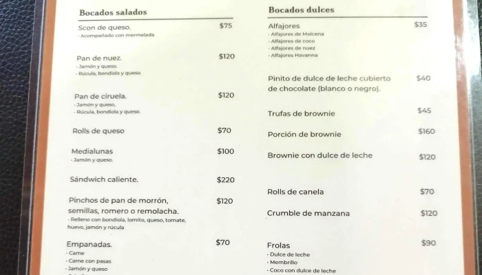 Cafeteria Carmela:  Comentario 5 - Cafetería