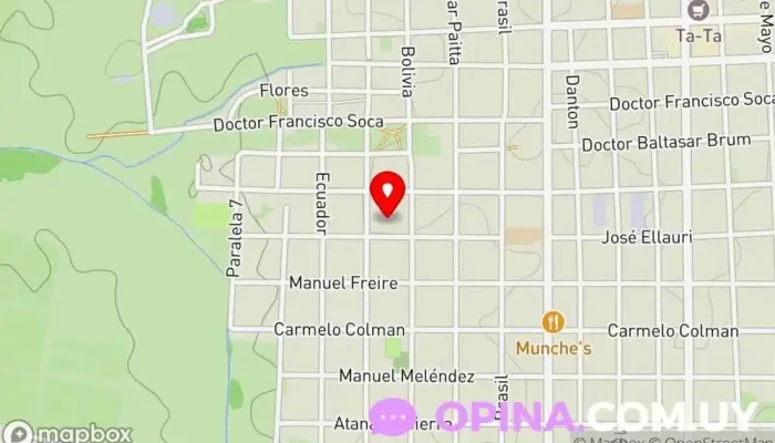 mapa de CAIF Fátima - Fe y Alegría Jardín de infancia en Las Piedras