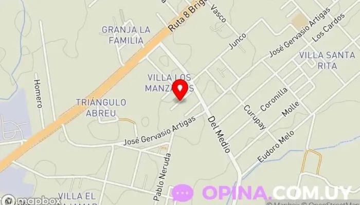 mapa de Caif vida y educación Educación mixta en Barros Blancos