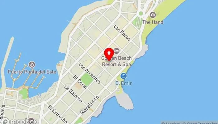 mapa de Calma Pasteleria y Cafe Pastelería en Punta del Este