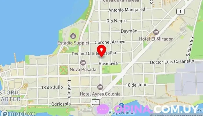 mapa de Camara Inmobiliaria de Colonia Agencia inmobiliaria en Col. del Sacramento