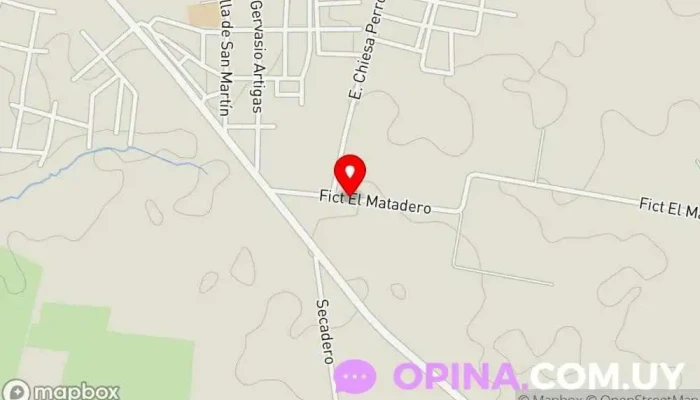 mapa de camino matadero Casa rural en Los Cerrillos