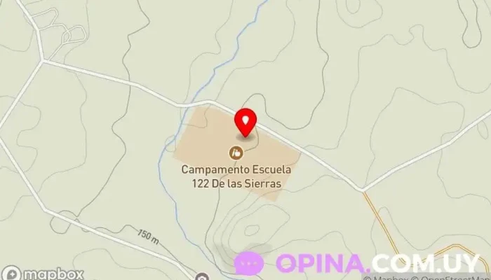 mapa de Campamento Escuela Nº122 