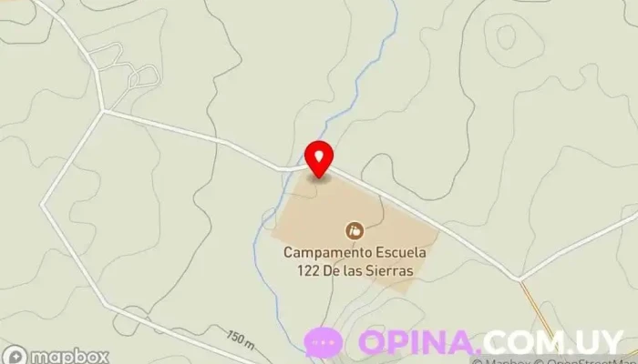 mapa de Campamento Escuela Nrm. 122 - Ceip/Anep  en Minas