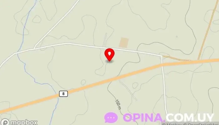 mapa de Campanero Lavalleja Uruguay Escuela en Minas