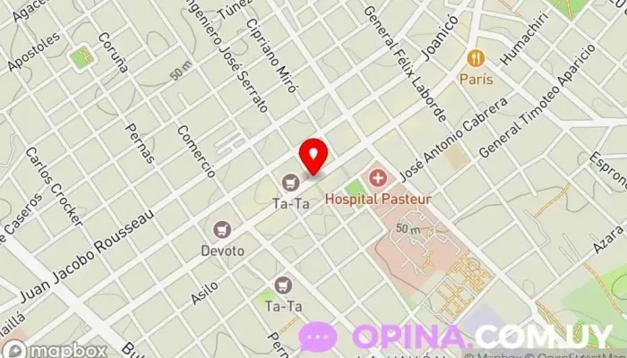 mapa de Canillita La Familia, Victoria Librería en Montevideo