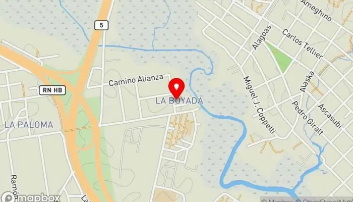 mapa de Cantina De Lucas Bar en Montevideo