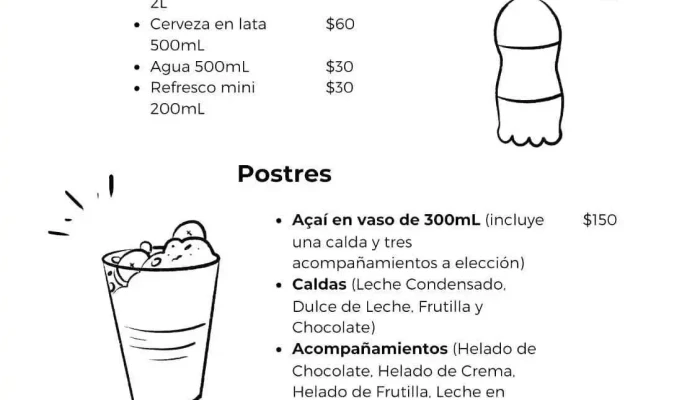 Cantinho Do Acai Menu - Heladería