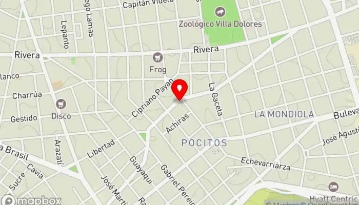 mapa de Carbonada Parrilla en Montevideo