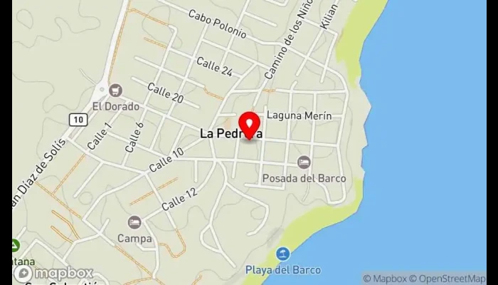 mapa de Cardumen Restaurante en La Pedrera