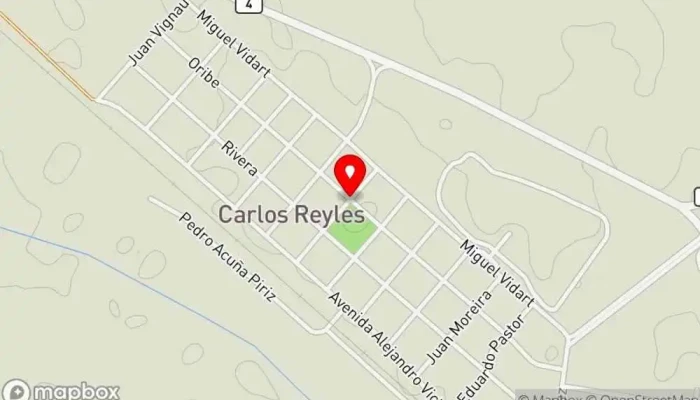 mapa de Carlos Reyles  en Carlos Reyles