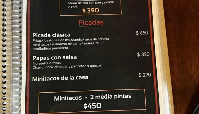 Carrito 24hs:  Menu - Restaurante de comida rápida