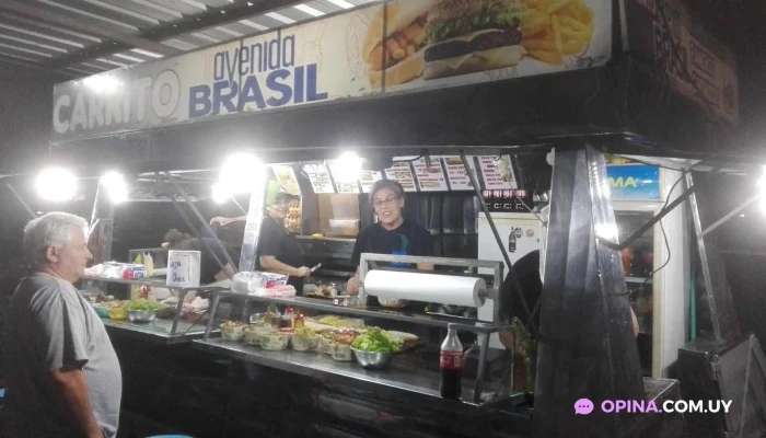 Carrito Avenida Brasil:  Ambiente - Restaurante de comida rápida