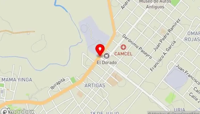 mapa de Carrito Del Tito Restaurante en Rio Branco