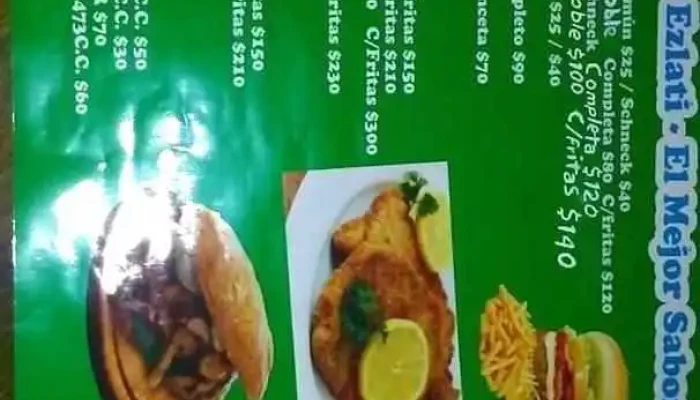 Carrito Ezlati Menu