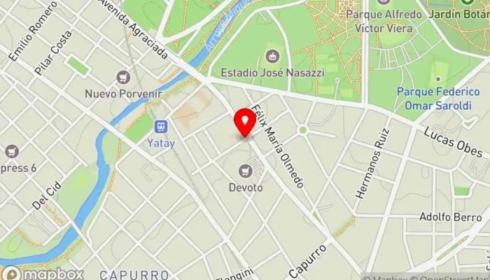 mapa de Carro Hidalgo Restaurante de comida rápida en Montevideo